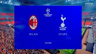 AC Milan Vs Tottenham Hotspur | UEFA Champions League 22/23 | FIFA 23 | Gameplay