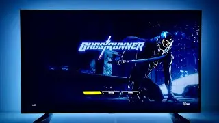 Ghostrunner | Nintendo Switch dock mode gameplay | 4K TV
