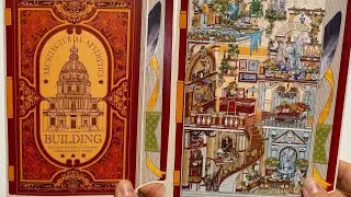【ASMR】DIY Art Book Villa | Victorian Style Sticker Scene | No Talking ASMR