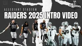 New Las Vegas Raiders Hype Video Intro 2025