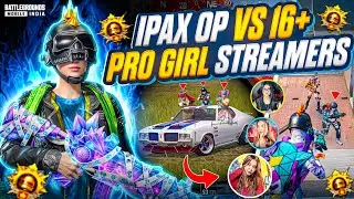 Ipax OP VS Aashi is Live & 16+ PRO YOUTUBERS‼️Streamers Got Shocked😱& Called Me H@CKER on Live🔥|BGMI