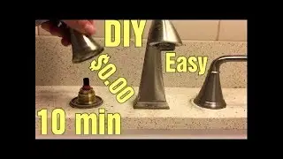 Stuck or Hard to Turn Price Pfister Faucet Handle. Easy $0 repair.