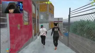 Vis&atilde;o do luan com a ivy dando um apavoro nele kkkkkk