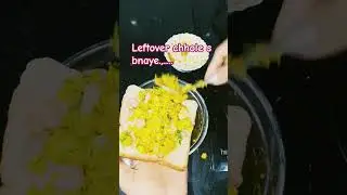 leftover chhole snacks recipe|sandwich recipe #shorts #viral #reels #food #ytshorts