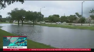Broward officials demo steps to ease flooding
