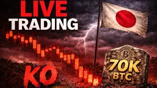 Bitcoin & Crypto CRASH LIVE Trading (Tokyo Session) 🚨 BTC Pump & Dump Trading