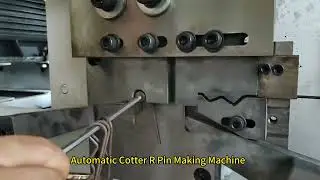 Automatic Cotter R Pin Making Machine#cotterpin#splitRpin#metalpin#clippin#Rclip#Rclip#clippin#pin