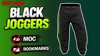 EASIEST Black Joggers Method! SOLO &bull; No MOC &bull; No Bookmark Jobs