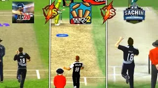 Trent Boult Bowling Action || Rc20 vs Wcc2 vs Sachin Saga ||