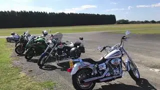Andrewsfield Aerodrome bike meet