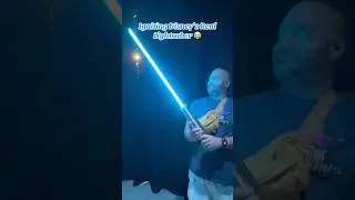 Testing the REAL LIGHTSABER!!! 🤯