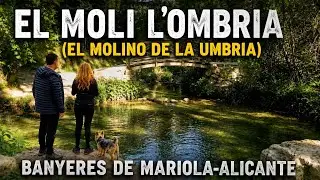 EL MOLI L'OMBRIA (EL MOLINO DE LA UMBRIA) BANYERES DE MARIOLA-ALICANTE