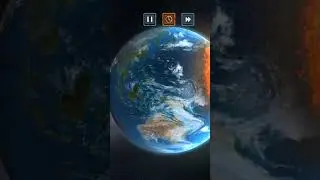 if moon hits earth slow motion