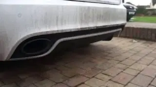 2015 Audi RS5 exhaust sound comparison comfort and dynamic mode
