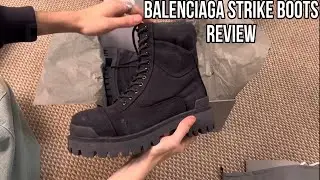 Balenciaga Strike Boots Canvas обзор
