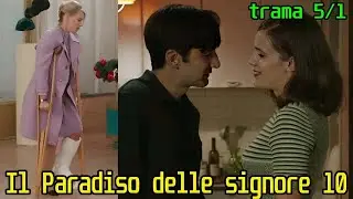 Il Paradiso, trama 5/1: Irene si rompe la gamba, Mario non rifiuta le avance di Caterina