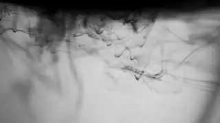 Black ink CINEMATIC MOODY |video effect| slow motion with white background | vfx footage