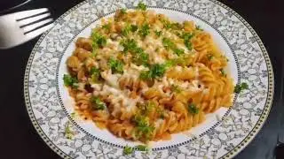 Spiral Cheesy Pasta Recipe | Easiest pasta recipe