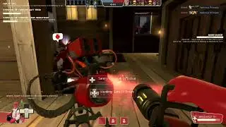 medic gaming in mann manor (tf2 gameplay)