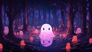 Spooky chill lofi mix 🎃👻| cozy lofi beats for reading & relaxing