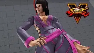 Street Fighter 5 mods Juri Legacy Alternate (loose hair)