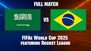 [NO COMMENTARY] Saudi Arabia vs Brazil | Semifinal | FIFAe World Cup 2025 featuring Rocket