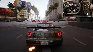 CarX Street PC - Fully Built R34 GTR Pulls!