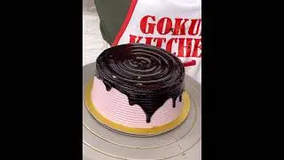Easy Chocolate Cake design 🔥 #cake #cake #cake #chocolatedessert