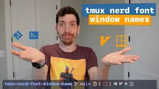 tmux nerd font window names