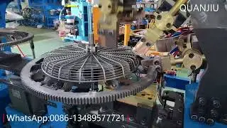 Professional Customized Industrial Fan Guard Making Machines Production Line 4 in 1