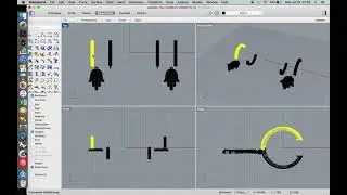 How To Separate Meshes: Rhino mesh edit extract