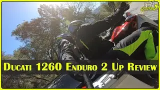 2020 Ducati Multistrada 1260 Enduro 2 Up Review | Backpack Ride Along