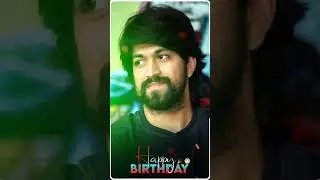 YASH BOSS BIRTHDAY STATUS🔥