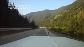 Going down Smasher and Shylock hill in BC