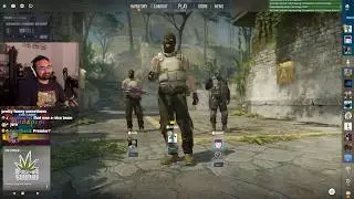 (January 7 2026) Squeex plays CS2 with Ludwig and Fuslie and grinds Premier Solo Queue