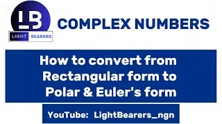 How to Convert  from one form of Complex Number to another