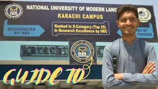 Guide To NUML University Karachi Campus | By @AyazGul