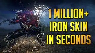 1 MILLION+ IRON SKIN ARMOR IN SECONDS | RHINO SUPER TANK BUILD & SETUP WARFRAME [2023]
