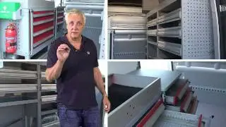 Internal Modular Van Racking