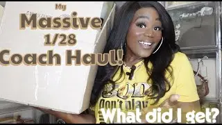 Coach Outlet | My Massive  1/28  Haul | Comparisons | 1st Impressions and so much more......