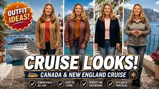 CRUISE LOOKS | CANADA & NEW ENGLAND CRUISE ON NORWEGIAN BREAKAWAY | WHAT I WORE ON CRUISE | VACATION