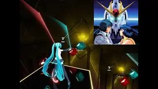 Beat Saber - mizu no hoshi e ai wo komete｜機動戦士Zガンダム [Expert] VIVE FBT