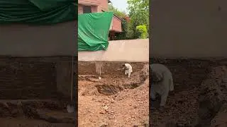 Excavation Process house construction, Plot ki khudai ka tareqa, bachat, solid foundation Bunyadain