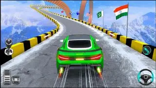Car Ramp racing | car games | car racing game | car stunt games | impossible car racing game | games