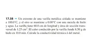 Física Universitaria (Vol. 1 | 14ta ed.): Ejercicio 17.58