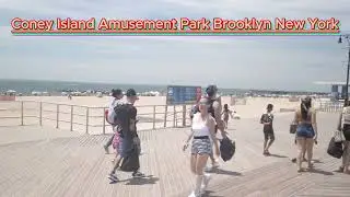 Luna Park In Coney Island Brooklyn New York C