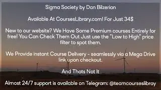 Sigma Society by Dan Bilzerian