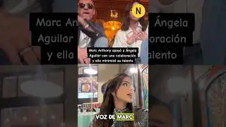 MARC ANTHONY apoy&oacute; a &Aacute;NGELAAGUILAR con una colaboraci&oacute;n musical y ella MINIMIZ&Oacute; SU TALENTO