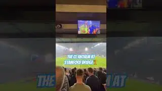 The CL anthem at Stamford Bridge. Chelsea 1-0 Benfica. 30.09.25