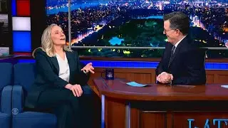 Virginia Governor-Elect Spanberger makes Colbert appearance
